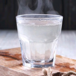 agua tibia caliente